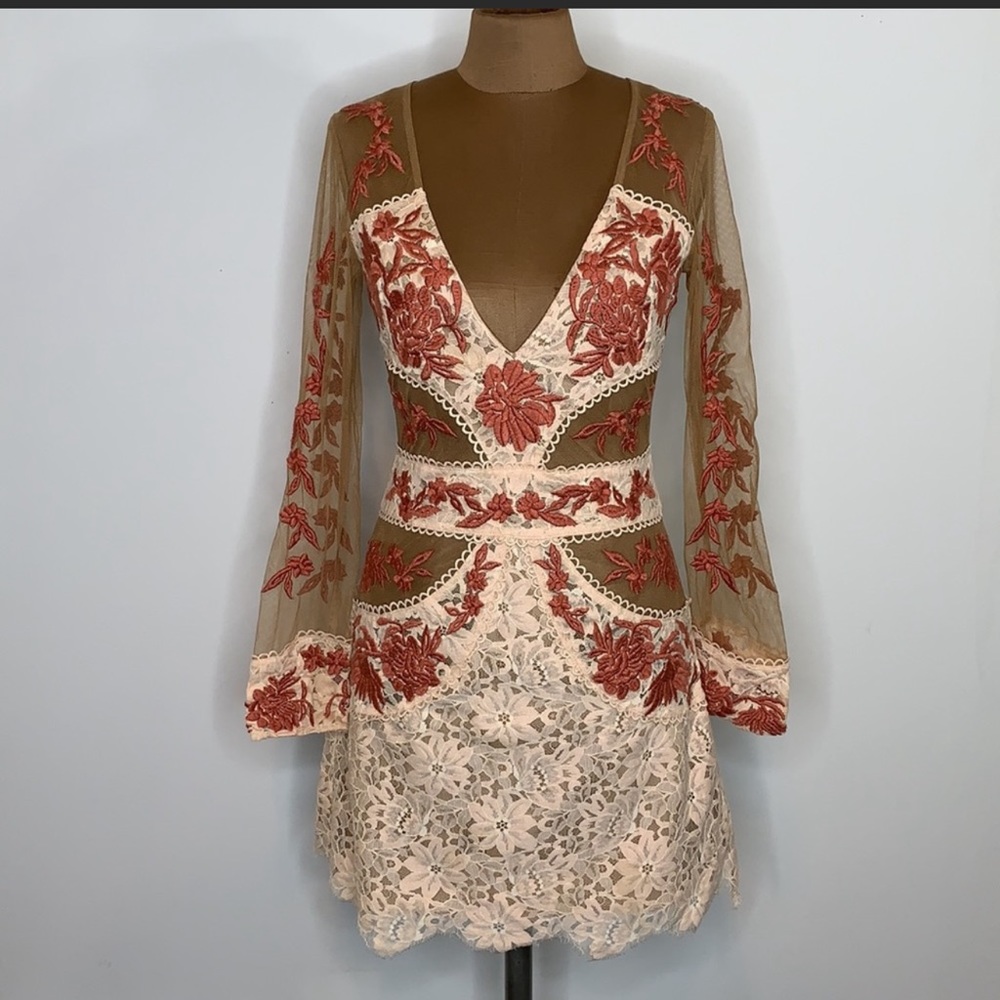 For Love and Lemons Matador Tulle Dress Medium